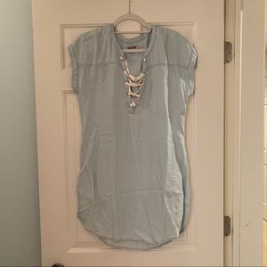 Aerie Denim Jean Dress